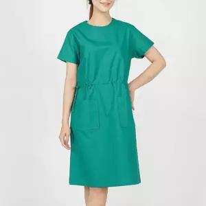 수술복 원피스 녹색 병원수술복 병원스크럽복