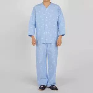 환자복 자가드 하늘색 입원환자복 병원복