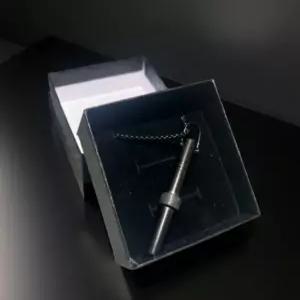 과호흡 호흡 조절 목걸이 금연 휘슬 불안 해소 파이프 실버