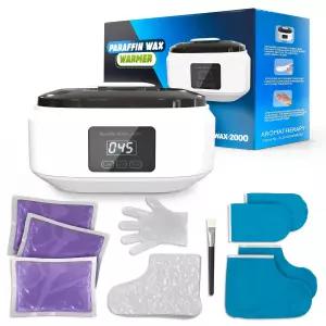 손과 발을 위한 파라핀 왁스 머신 ？ 풀 세트 핸드 3400ml 보습 스파를 빠른 가열 보온 조절 가능한 온도(두