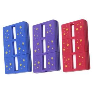 COOLHIYA 3세트 클로즈업 장난 소품용 컷 복원 스틱 트릭 사용하기 쉬운 성능 기믹 초보자용 휴대용 선물 (3개, 색상 3가지)