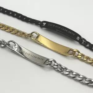 노인 미아 악세사리 배회 방지 실버 써지컬 예방 주얼리 팔찌 실종 어르신 환자 인식표