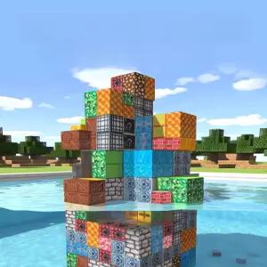 마인크래프트 마그네틱 큐브 블럭 창의력 발달 자석 블록 장난감 조립 완구