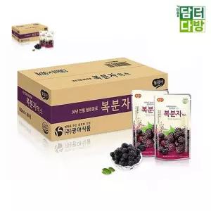 (제스트)광야 복분자 파우치 1BOX(30개입) 130ml 에이드만들기