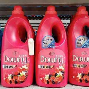 다우니 초고농축 섬유유연제 베리베리와 바닐라 2L