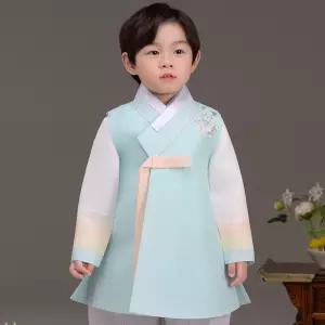 QT921-라온하늘 남아한복 아동한복