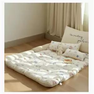 아기 바닥 토퍼 사계절 낮잠 이불 패드 숙면 매트 동물 패턴