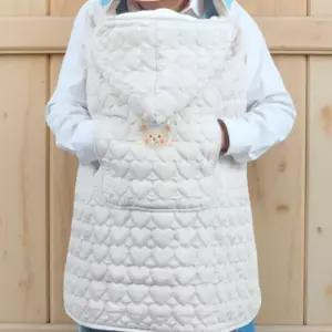 아기띠 담요 겨울용 포근 워머 덮개 유모차 블랭킷 겸용 바람막이
