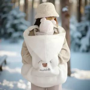 아기띠 담요 겨울용 포근 워머 덮개 유모차 블랭킷 겸용 극세사 소재