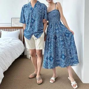 밀로 남녀 커플 비치웨어 썸머룩 SD-240612