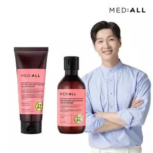메디올 모발 손상 케어 트리트먼트 200ml+샴푸100ml 힐링부케향