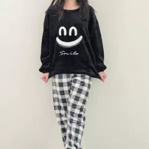 [모드제니] 엄마 딸 커플 체크 수면잠옷 4사이즈