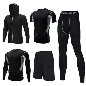 속팬츠 트레이닝5종세트 헬스이너웨어 운동복 스포츠 런닝 (WFJSP3B)