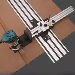 트리머 조기대 레일 지그 루터 조기 홈파기 목공루터 톱다이