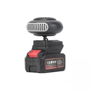 충전식 휴대용 히터 소형 캠핑 난로 여행 배터리 5셀 1개 없음