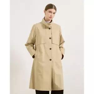 [하프클럽/레노마레이디]하이넥 트렌치코트-CF11BB010