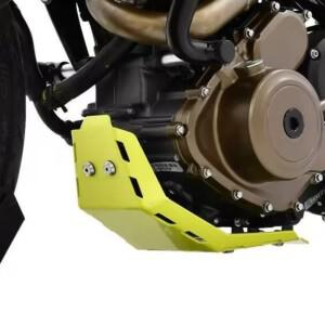 [호환품]바이크 오토바이 엔진 섀시 보호 커버 언더 가드 스키드 플레이트 Husqvarna Vitpilen 401 - Svart