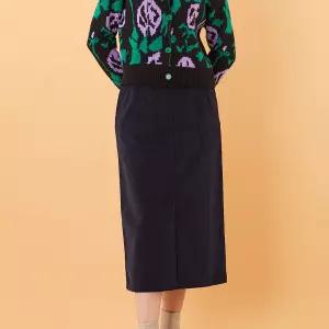 코듀로이 슬릿 롱 스커트 (TFSAY2342)