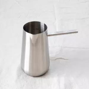 손잡이 스텐 저그/샷잔/주둥이/용량/확인/소스/시럽잔/스팀피쳐/라떼/아트/밀크/우유/스팀/커피/카페/핸드