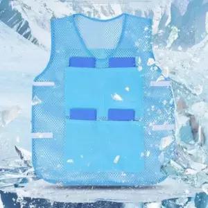 8포켓 쿨링 메쉬 아이스 작업용 조끼