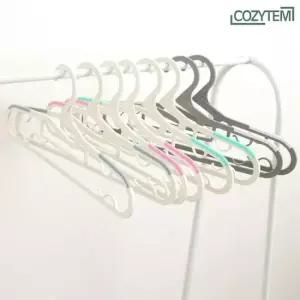 코지템 뉴블랑 옷걸이 100P 논슬립 미끄럼방지 어깨뿔방지