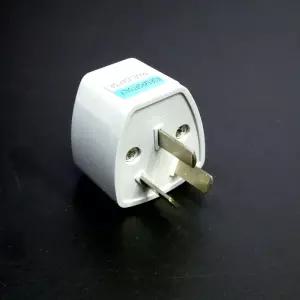 호주(오스트레일리아) 뉴질랜드 해외여행용 V자 접지 전원 플러그-전기코드 연결 어댑터 돼지코