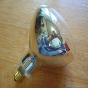 1개/열전구/열등/열전등/보온전구/보온등/보온전등/온열전구/온열램프/온열전등/온열등/축사등/축사용전구