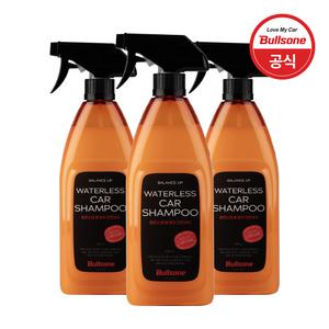 불스원 밸런스 업 물없이 간편세차 600ml X 3개 / 셀프세차 / 카워시