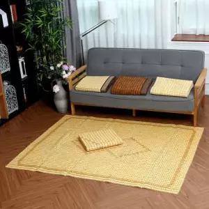 [텐바이텐]침대전용 다이아 마작자리 천연 여름 대나무 돗자리