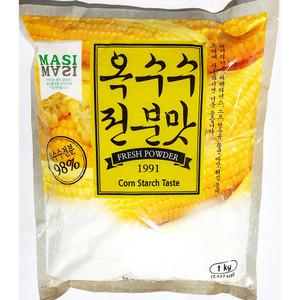 옥수수 녹말가루 1000g 전분 탕수육 짜장 스프 요리