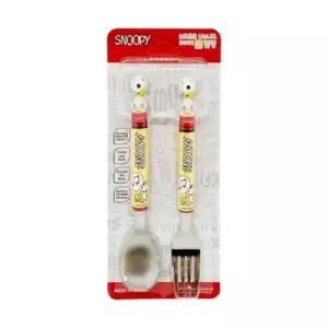 [텐바이텐]스누피 입체 통통 스푼 포크 세트 어린이 유치원 수저