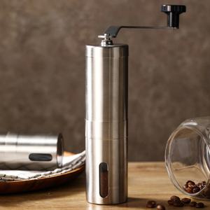 [캠핑일번가]커피그라인더 수동 원두분쇄기 핸드밀 핸드드립 캠핑용 커피밀 스테인레스