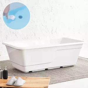 퍼스파 힐리언스 7.5kg 하부배수 아크릴 이동식욕조 1200 반신욕