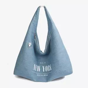 라엘라베어 코리아. 보니타 캔버스 데님 토트 숄더백. RA24-440