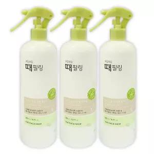 더페이스샵 보들보들 때 필링 바디 각질 스프레이 대용량 500ml 3개