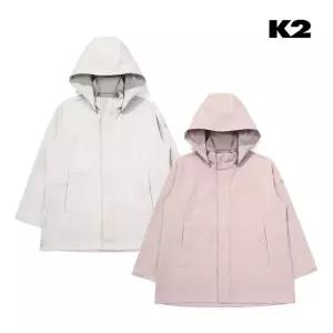 [롯데백화점]케이투 여성 가을 간절기 등산 바람막이 루즈핏 자켓 GWU23192