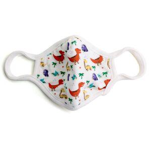 오가닉코튼 방한대 유아 마스크 (공룡)