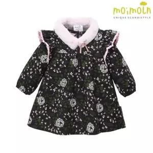 [보리보리/모이몰른]퍼 라일락원피스(퍼목도리세트) MNW0BAOP62