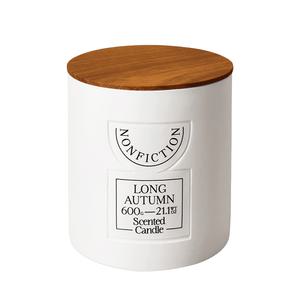 논픽션 롱 어텀 센티드 캔들 600g 소이왁스