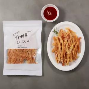 [품질보장] 더먹다 40년 전통 정화식품! 바베큐 조미 오징어 200g /인기 주전부리 술 안주