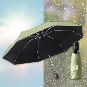 5단 자동 양우산 암막 빗물 자외선차단 원터치 휴대용 접이식 초경량 미니 우산 양산