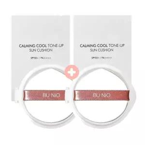 [뷰니오] 카밍 쿨 톤업 선쿠션 리필 25gx2개