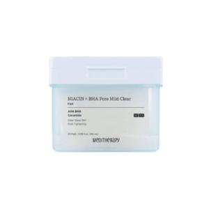 메디테라피 나이아신X바하 포어 마일드 클리어 패드 60매 1박스 모공캐어