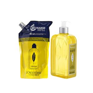 록시땅 버베나 샤워 젤 500ml & 리필 세트 상쾌함