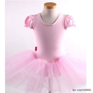 유아 아동 어린이 핑크 튜튜 발레복 기본스타일