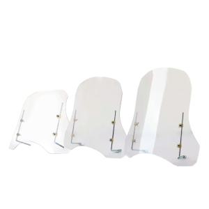 슈퍼커브110 윈드스크린 3사이즈 롱 미들 윈드쉴드 숏스크린 윈드가드 오토바이 범용