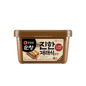 청정원 순창 진한 재래식된장 900g 1개 발효메주
