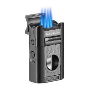 시가 라이터 다용도 메탈 골드 시가용 터보 토치 화력