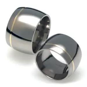 T-803 CO 14K 골드 티타늄 커플링 반지 이니셜무료 무료배송 맞춤제작 평생AS