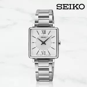 백화점AS 세이코 SWR111P1 여자 사각 메탈시계 삼정공식판매점